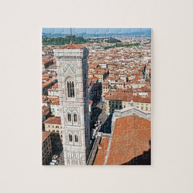 Giotto's Campanile - Florenz, Toskana, Italien (Vertikal)