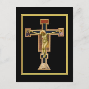 Giotto's Kruzifix 1290 - 1295 Postkarte
