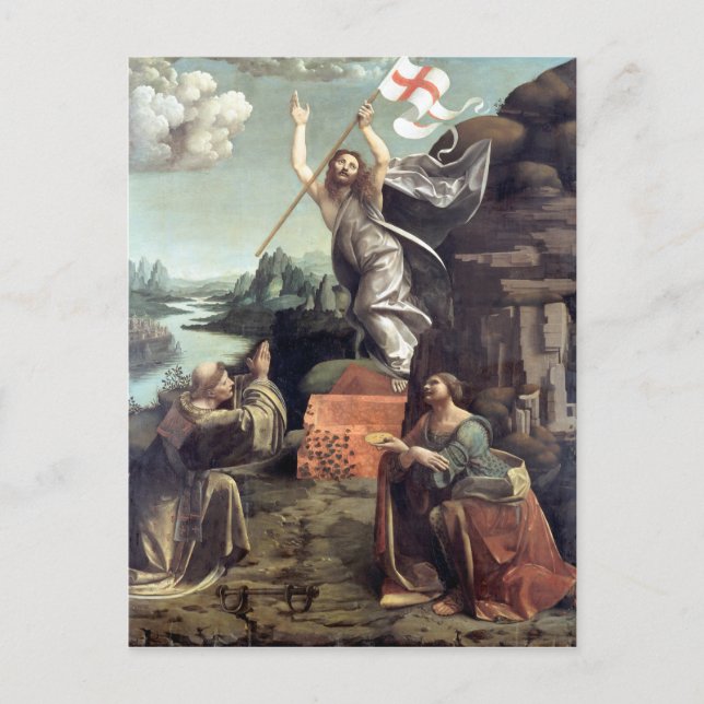 Giovanni Antonio Bolhändler und Marco d'Oggiono Postkarte (Vorderseite)