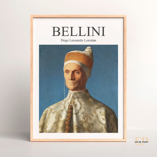 Giovanni Bellini Portrait von Doge Leonardo Loreda Poster (Von Creator hochgeladen)