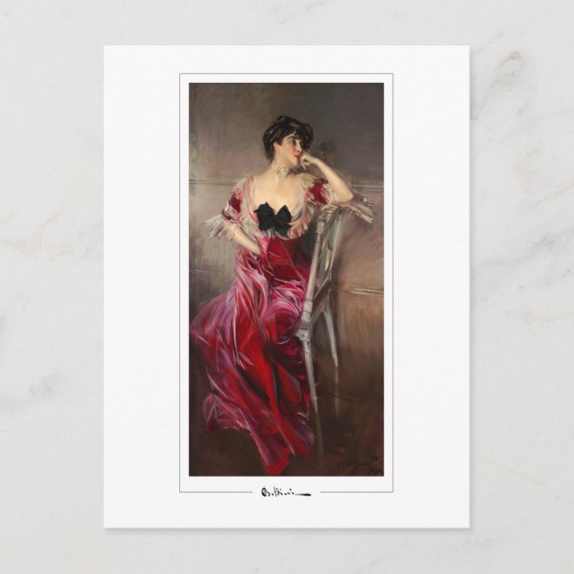 Giovanni Boldini #113 - Fine Art Postcard Postkarte (Vorderseite)