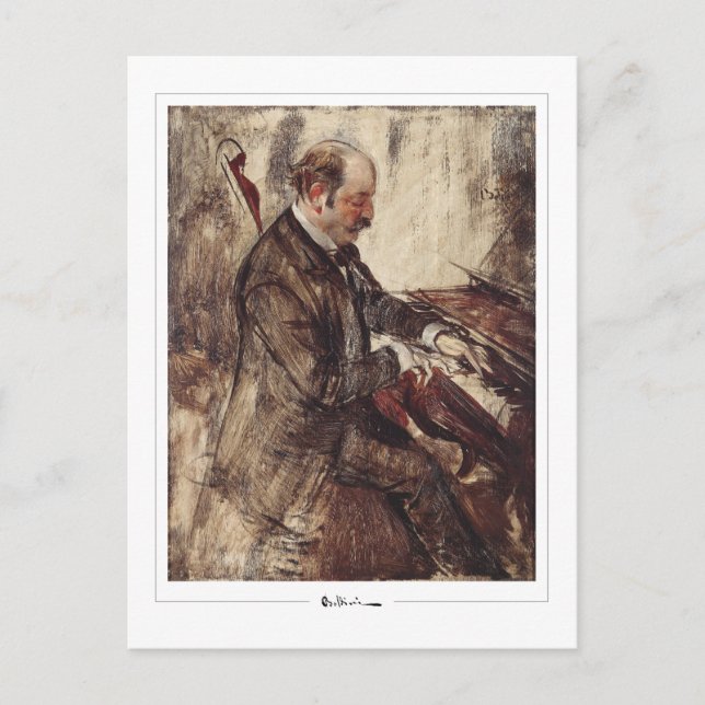 Giovanni Boldini #14 - Fine Art Postcard Postkarte (Vorderseite)