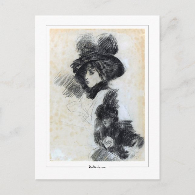 Giovanni Boldini #17 - Fine Art Postcard Postkarte (Vorderseite)