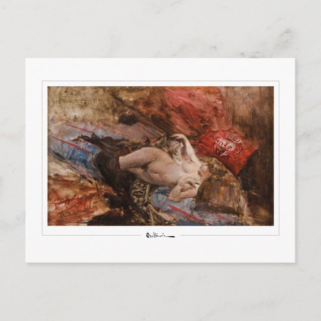 Giovanni Boldini #204 - Fine Art Postcard Postkarte (Vorderseite)