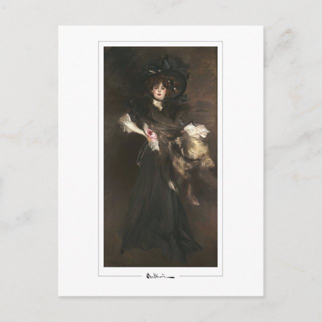 Giovanni Boldini #207 - Fine Art Postcard Postkarte (Vorderseite)