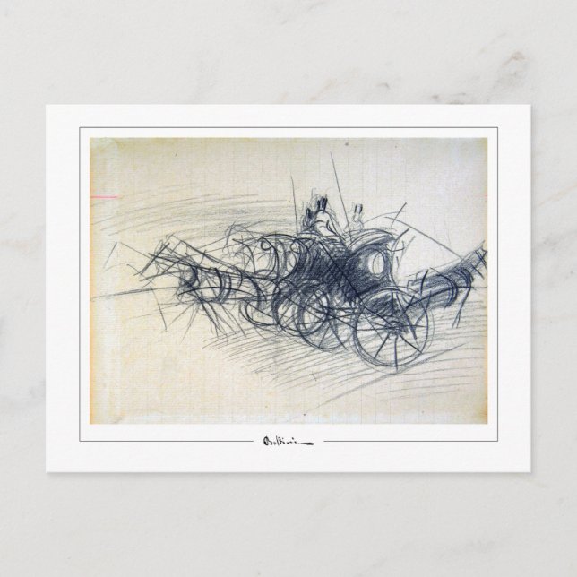 Giovanni Boldini #286 - Fine Art Postcard Postkarte (Vorderseite)