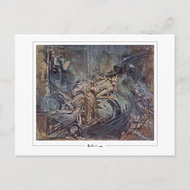 Giovanni Boldini #513 - Fine Art Postcard Postkarte (Vorderseite)