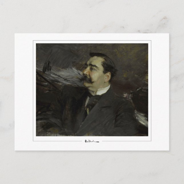 Giovanni Boldini #582 - Fine Art Postcard Postkarte (Vorderseite)