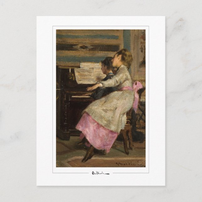Giovanni Boldini #599 - Fine Art Postcard Postkarte (Vorderseite)