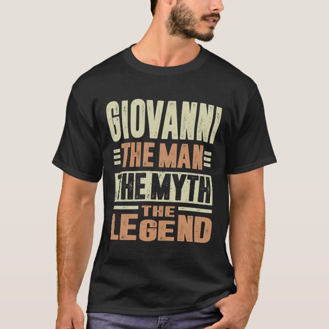 Giovanni Der Mensch Der Mythos T-Shirt (Vorderseite)
