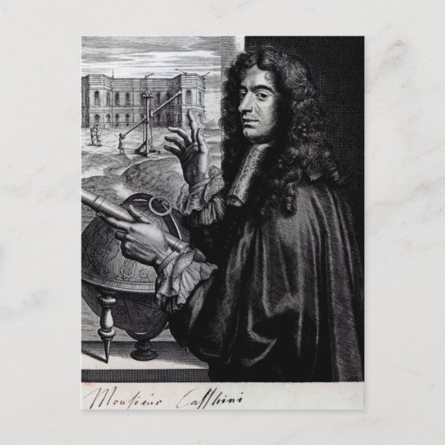 Giovanni Domenico Cassini Postkarte (Vorderseite)