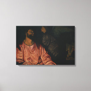 Giovanni Gerolamo Savoldo - Saint Matthew und die Leinwanddruck