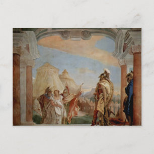 Giovanni Tiepolo: Eurybates&Talthybios Lead Brisei Postkarte