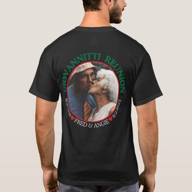 Giovannitti Wiedersehen T-Shirt - Dunkel (Rückseite)