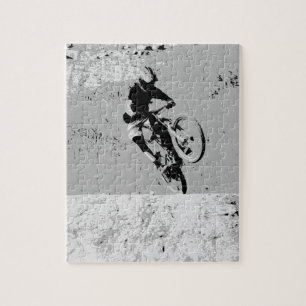 Gipfel des Berges - Mountain Biker