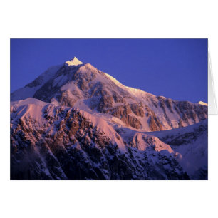 Gipfel des Denali-Gipfels Mt. McKinley) bei