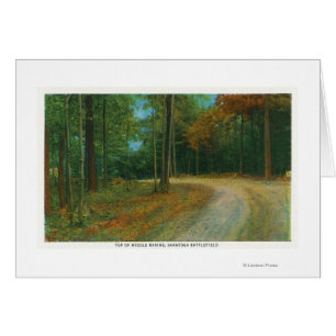 Gipfel des mittleren Ravins auf dem Schlachtfeld v
