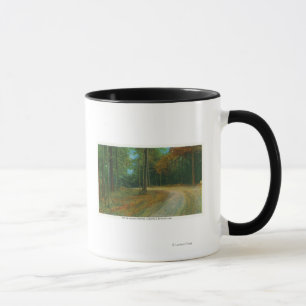 Gipfel des mittleren Ravins auf dem Schlachtfeld v Tasse