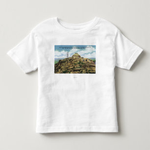 Gipfel-Haus, Feuer-Beobachter-Turm-Ansicht Kleinkind T-shirt