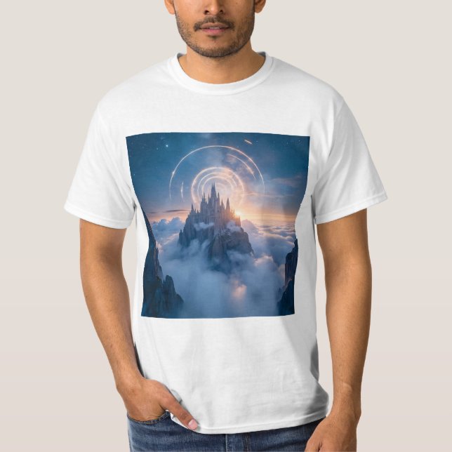 Gipfel im Himmel T-Shirt (Vorderseite)
