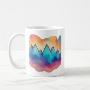 Gipfel im Nebel Kaffeetasse