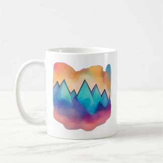 Gipfel im Nebel Kaffeetasse