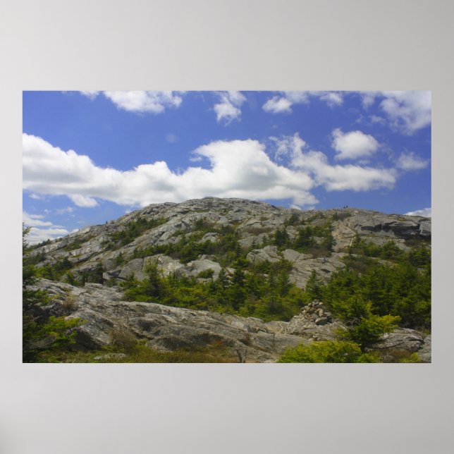 Gipfel Monadnock Poster (Vorne)