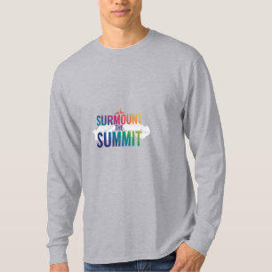 Gipfel überwinden" T-Shirt
