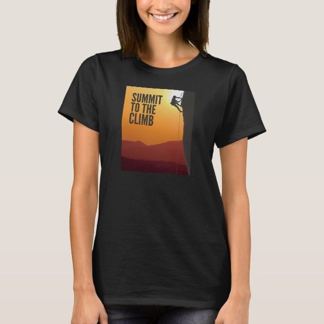 Gipfel zum Klima T-Shirt (Vorderseite)