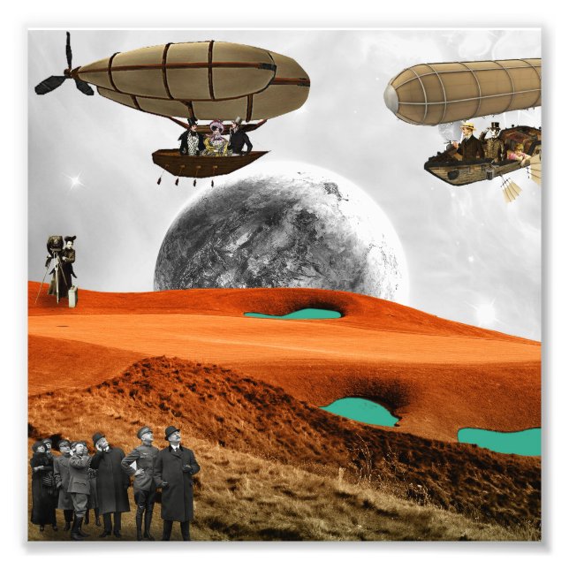 Gipfeltreffen Fotodruck (Vorne)