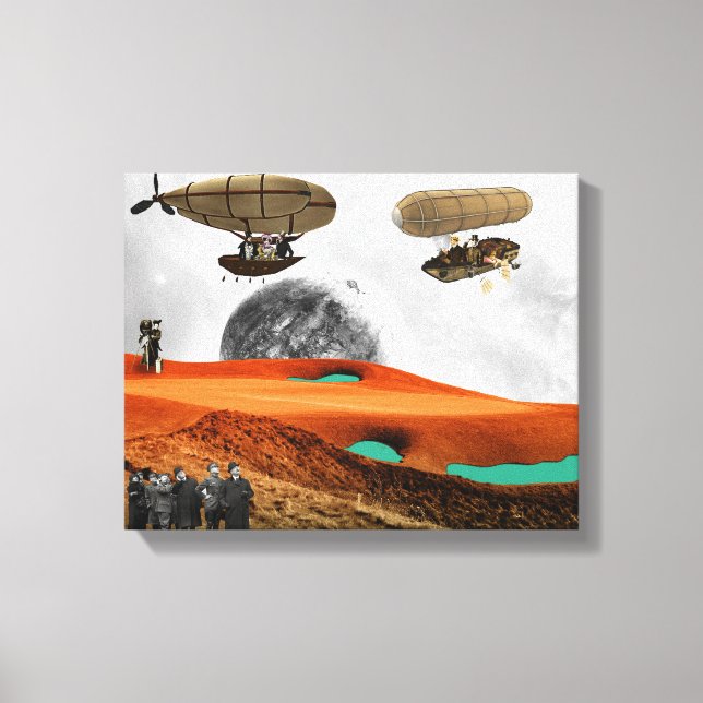 Gipfeltreffen Leinwanddruck (Vorderseite)