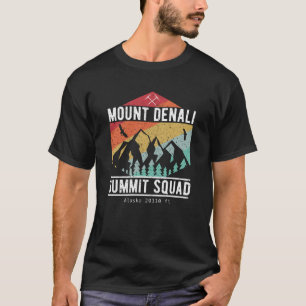 Gipfeltreffpunkt Mount Denali Alaska Klettergesche T-Shirt