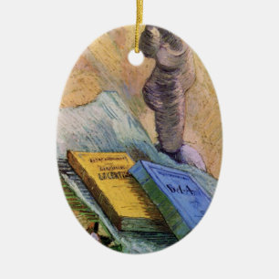 Gipsfigur Rose und Romane Vincent van Gogh Keramik Ornament