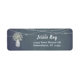 Gipskraut Chalk B Grau & String Light Address