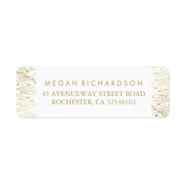 Gipskraut Gold Foil Wedding (Vorne)