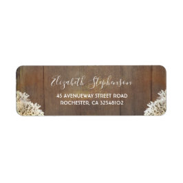 Gipskraut Rustic Wood Wedding