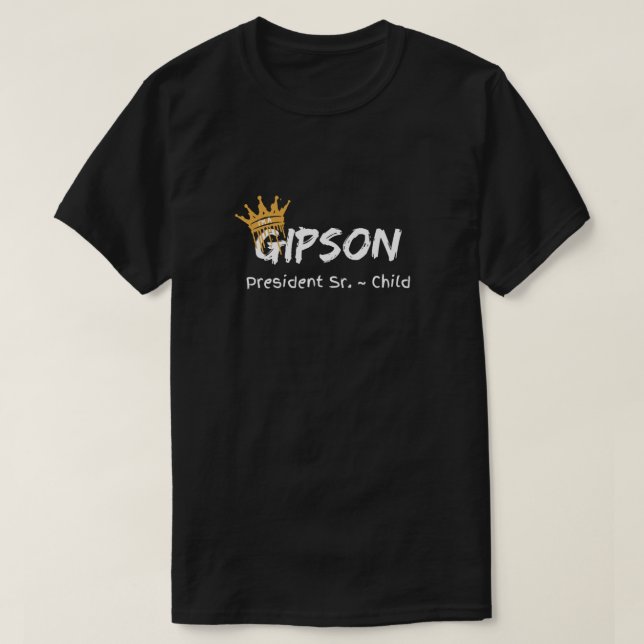 Gipson Pres Sr. Child T-Shirt (Design vorne)