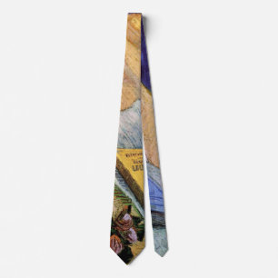 Gipsstatuette Rose und Romane Vincent van Gogh Krawatte