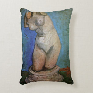 Gipsstatuette Weiblicher Torso von Vincent van Gog Dekokissen