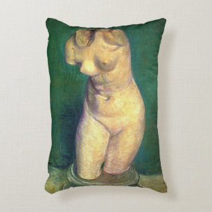 Gipsstatuette Weiblicher Torso von Vincent van Gog Dekokissen