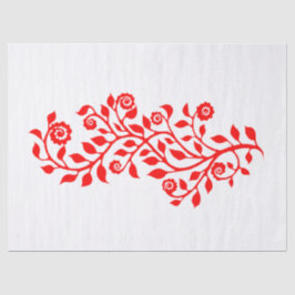 Gipsy Christmas Elegante Blumengestühle Wirbel Wei Seidenpapier