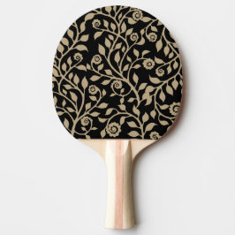 Gipsy-Wirbel Elegantes, schwarzes Muster Tischtennis Schläger