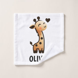Girafe Élégante Personnalisée Mignonne