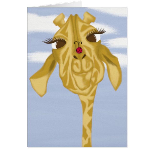 Girafe Mignonne Et Colorée (Devant)