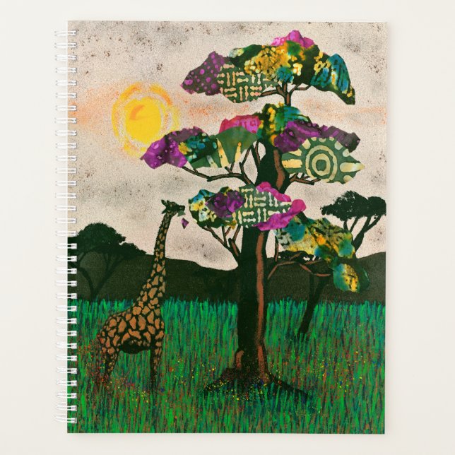 Girafe sur les Avions d'Afrique (Devant)