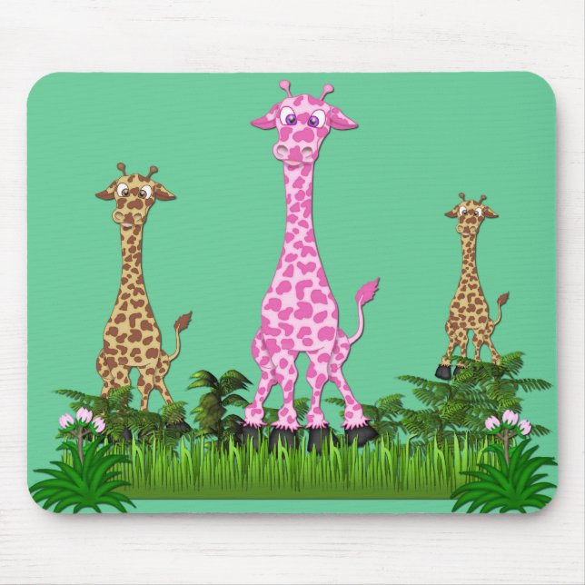 giraffe2 mousepad (Vorne)