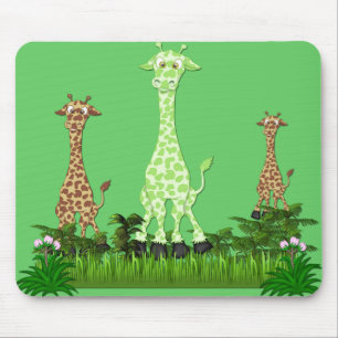 giraffe3 mousepad