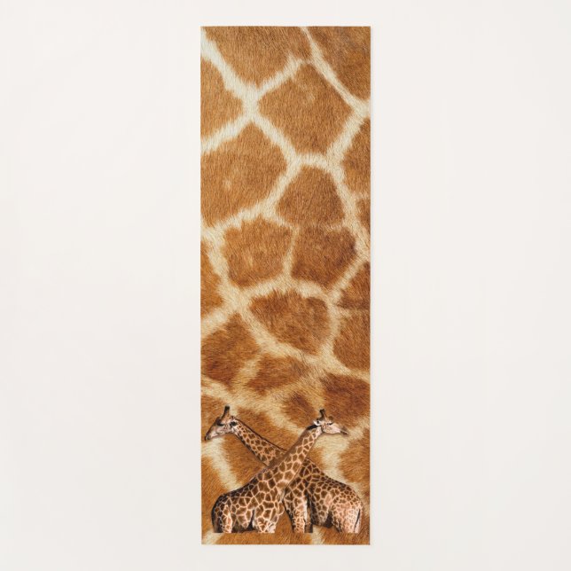 Giraffe 1A Yogamatte (Vorderseite)