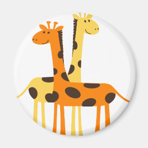 Giraffe africa safari wild magnet