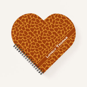 Giraffe Animal Skin Notizbuch